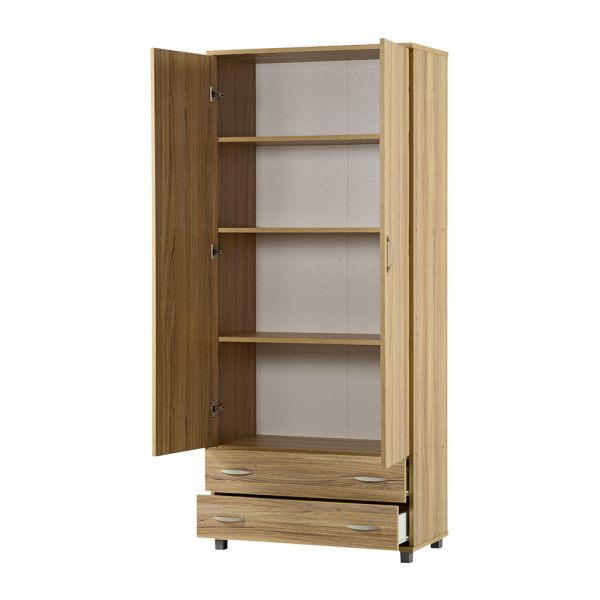 ארון 2 דלתות + 2 מגירות דגם 606