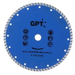 דיסק יהלום טורבו "9 לבטון מזוין - GPT - TOCSC09