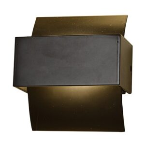 מנורת קיר לד WW 10W ANGLE שחור - SM-HS04B/10WW