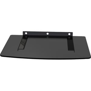 מדף זכוכית שחור לממיר/DVD - GPT - MTV-36SHELF