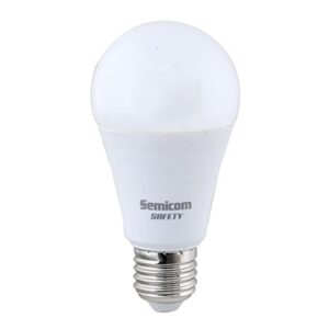 זוג נורות לד DL 12W E27 A60 SAFETY מקט - SE-NA6012/DL
