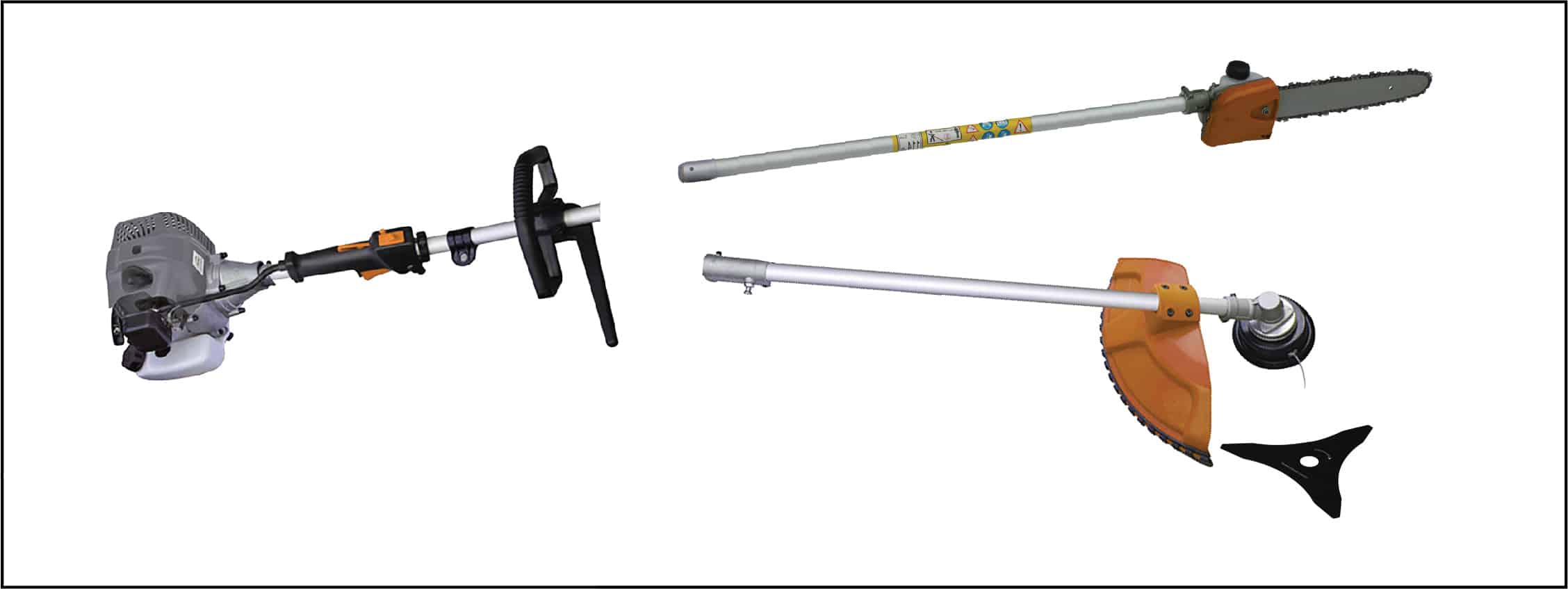 חרמש מנוע בנזין 25.4 סמק מבית HUNTER משולב 3ב-1 מקט - 102403-002