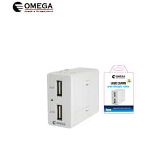 שקע USB תואם גוויס 2.1A בבליסטר