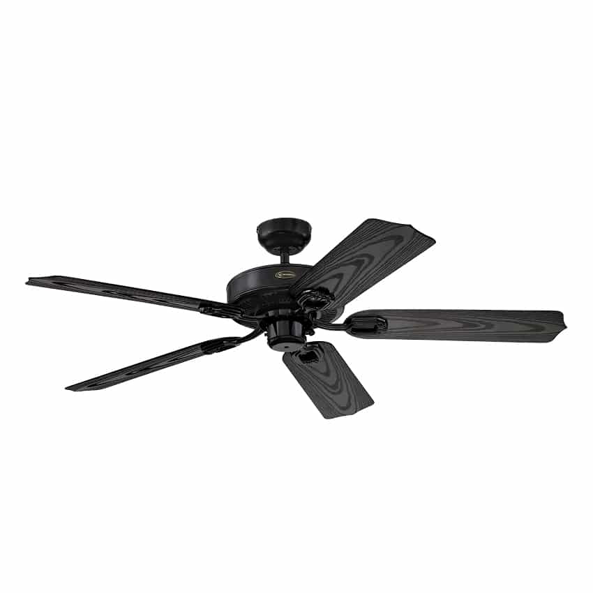 מאוורר תקרה לפרגולה ווסטינגהאוס 52" DEACON שחור חוט משיכה