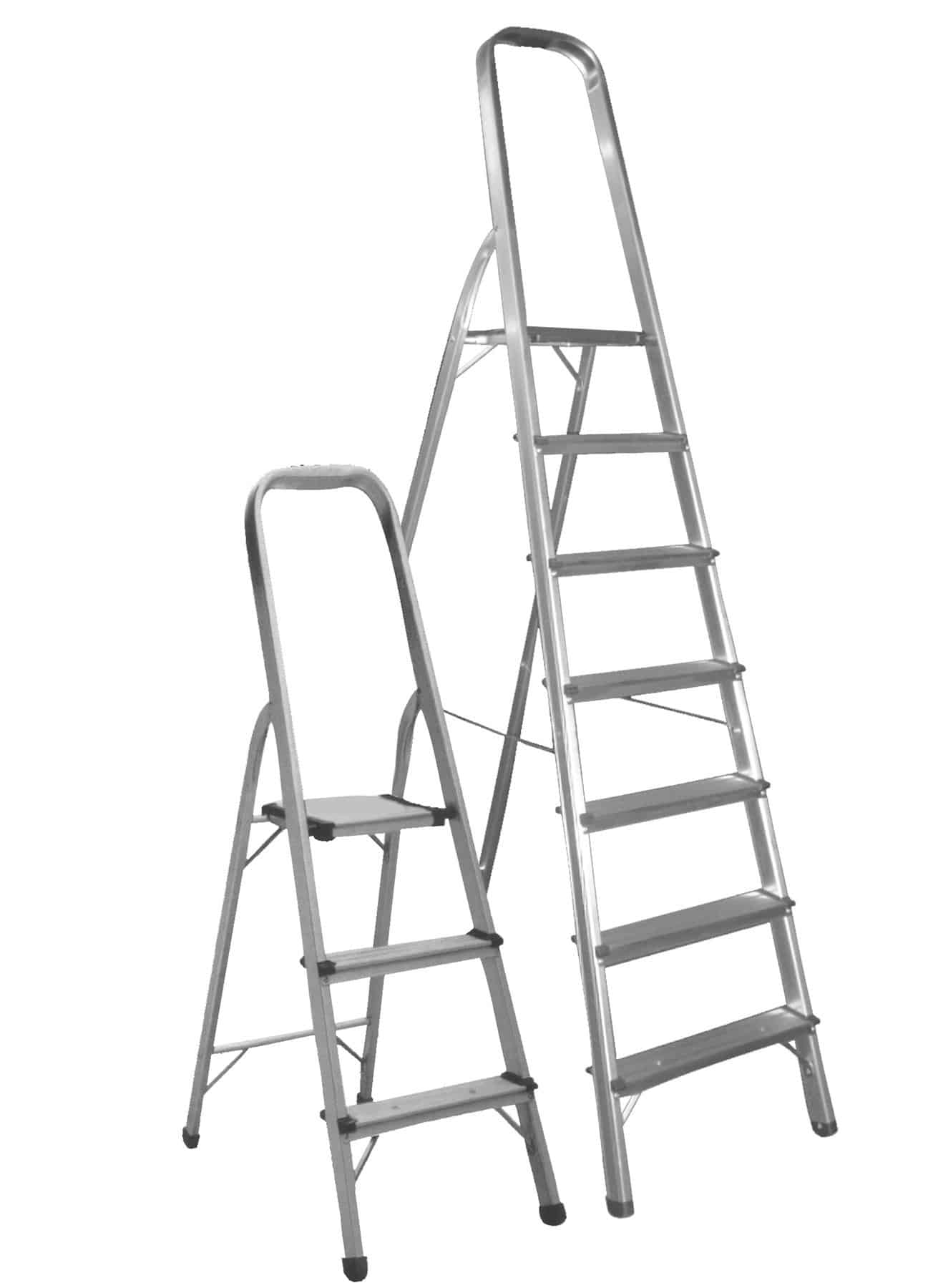 סולם אלומיניום 3 שלבים מתקפל KRAUSS KR-0223