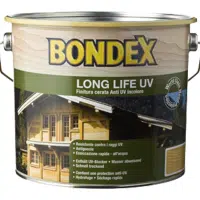 BONDEX UV צבע עץ שקוף על בסיס מים בעל גימור משי