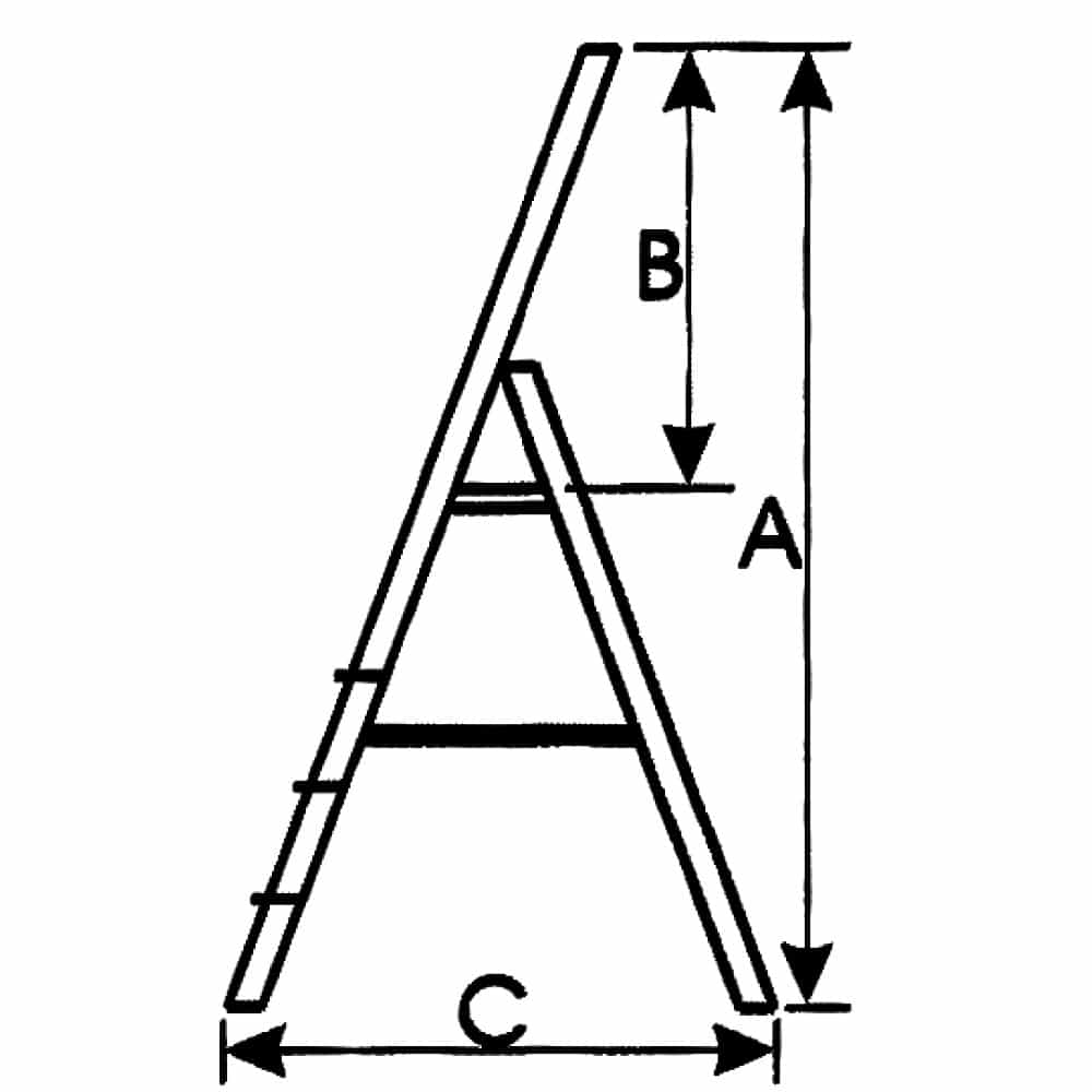 סולם מז’ור 3 שלבים -MAOZ