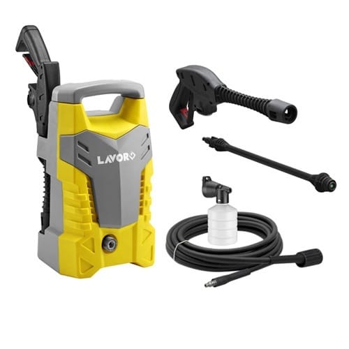 מכונת שטיפה “גרניק” בלחץ 120 בר בהספק 1700W מבית LAVOR דגם FAST 120 מצוידת באקדח, צינור 3 מ’, זרנוק
