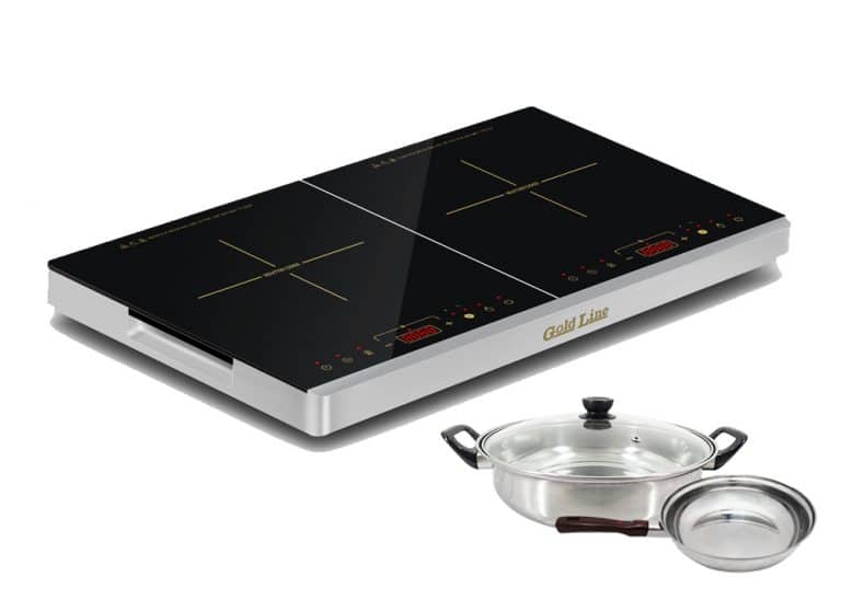 כירה חשמלית זוגית אינדוקציה 3100W דגם ATL-812