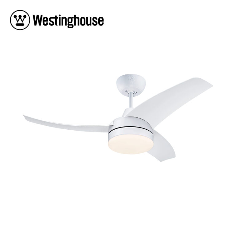 מאוורר תקרה ווסטינגהאוס 42″ דגם LONGWOOD | שלט | לד 28W | לבן - פטיש ומסמר
