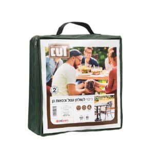 כיסוי לסט שולחן עגול וכיסאות 1.6 מטר - פטיש ומסמר