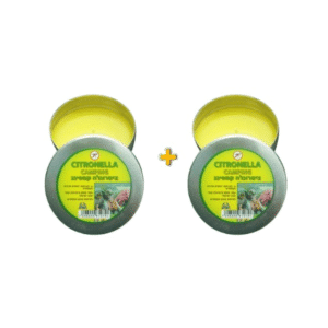 נר ציטרונלה המקורי - קמפינג (זוג) - פטיש ומסמר