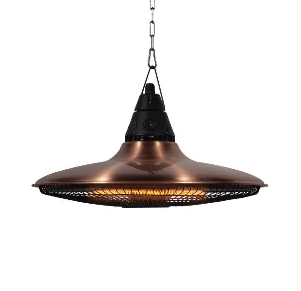 תנור פטרייה תלוי CARBON 1500W בגוון נחושת - פטיש ומסמר