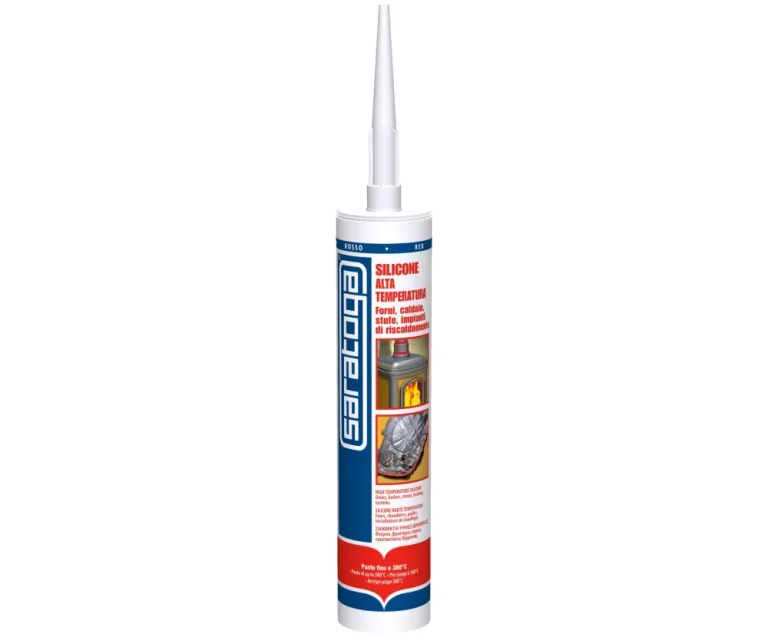 שפופרת סיליקון Saratoga H.T Red דגם 85.134.003 אדום 280 מ"ל - סיליקון אצטי עמיד חום עד 280°C עם קונסיסטנציה תיקס