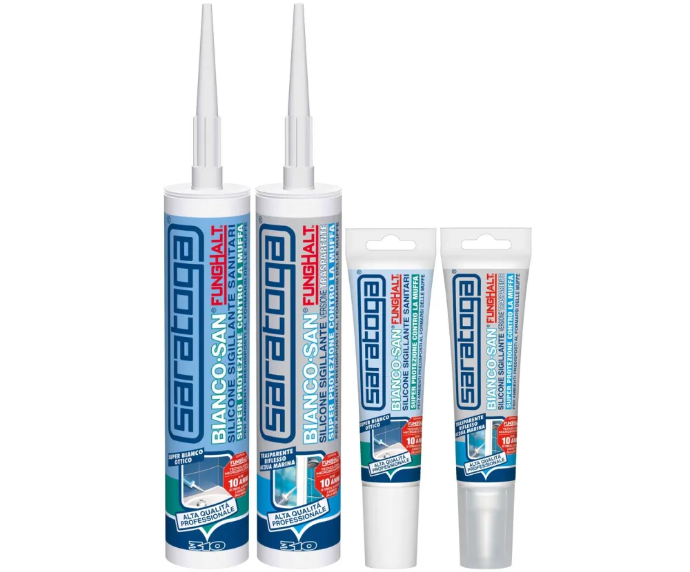 סיליקון מקצועי עם טכנולוגיית FungHalt למניעת עובש 10+ שנים. מיועד לאמבטיות ומטבחים. עמידות גבוהה למים חמים וחומרי ניקוי. הזמינו עכשיו!