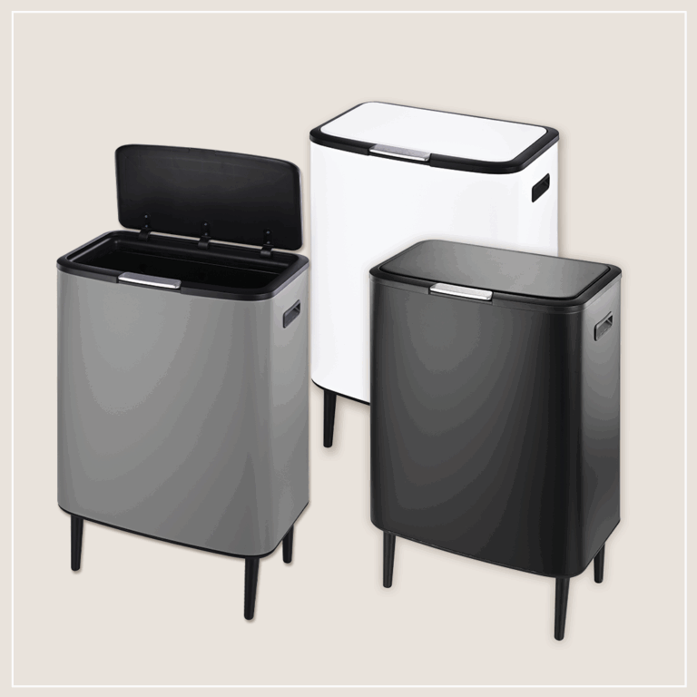 פח אשפה מעוצב עומד עם רגליים – 49 ליטר UrbanLift (העתק) - פטיש ומסמר