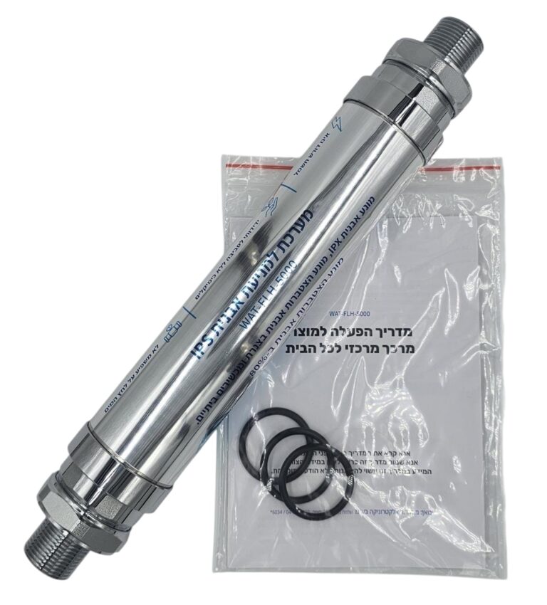 מערכת למניעת אבנית דירתי IPS – דגם WAT-FLH-5000 - פטיש ומסמר