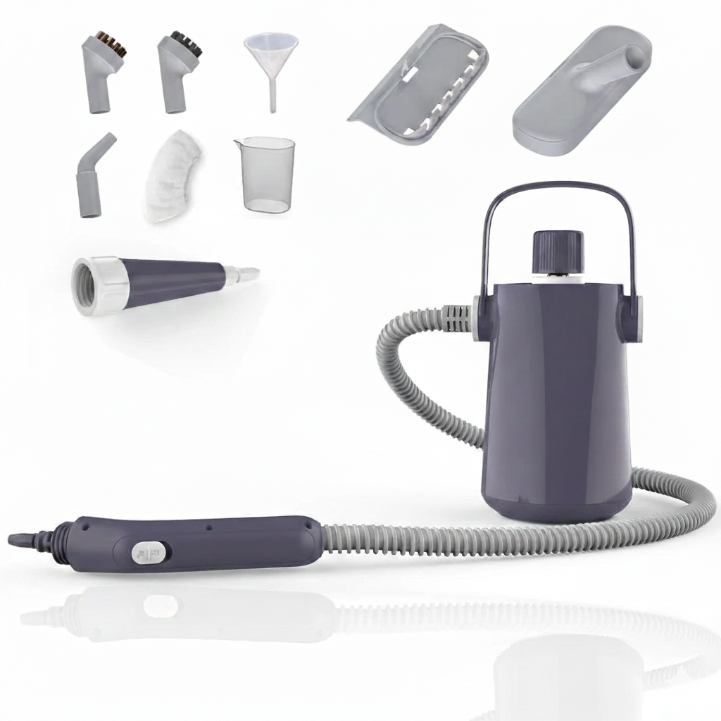 מערכת ניקוי בקיטור ATL-943 | מיכל 1.2 ליטר | 1500W עוצמתי | כולל ערכת אביזרים מלאה (העתק) - פטיש ומסמר