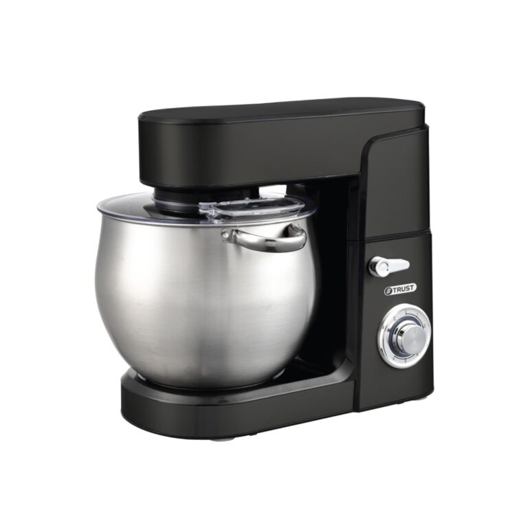 מיקסר עוצמתי Dough Pro Stand Mixer מבית TRUST – קערת ענק 12L והספק 2000W שחור - פטיש ומסמר