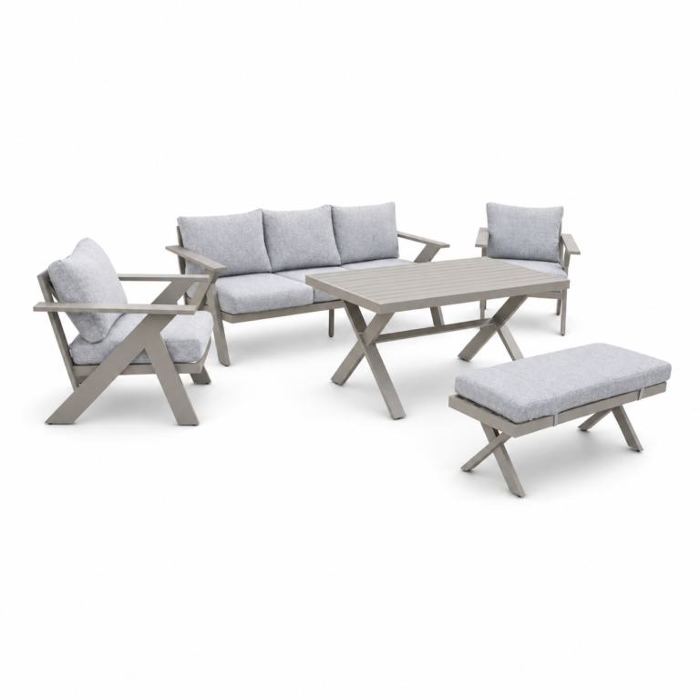 מערכת פינת ישיבה לגינה Savoy אלומיניום 5 חלקים - פטיש ומסמר