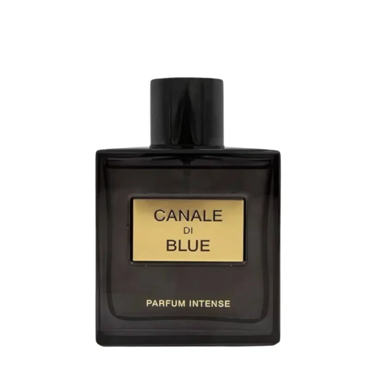 בושם לגבר Fragrance World 100 מ״ל דגם Canale Di Blue Parfum Intense - פטיש ומסמר