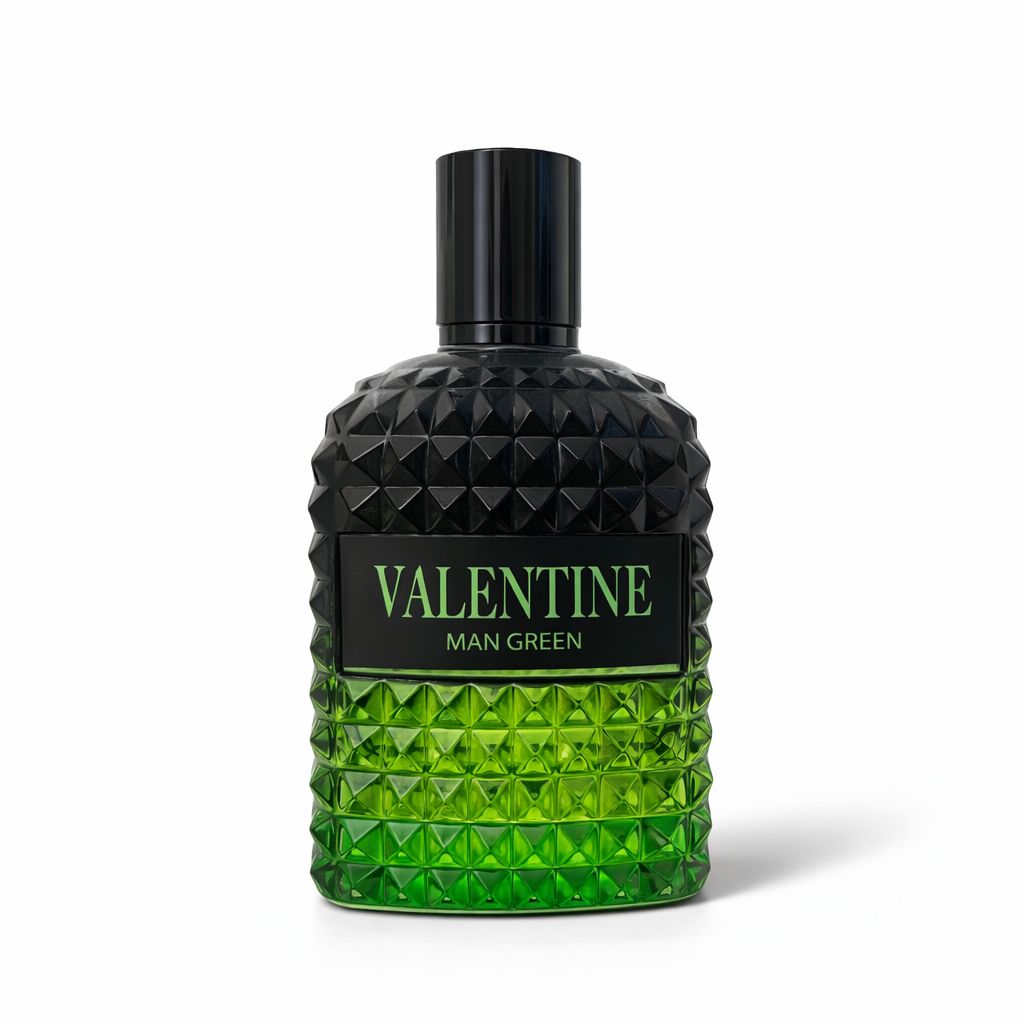 בושם לגבר Valentine Man Green 100 מ״ל Deluxe EDP - פטיש ומסמר
