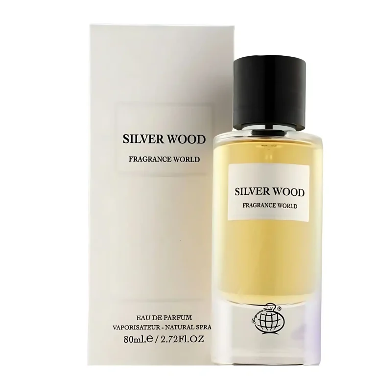 בושם לגבר Fragrance World Silver Wood 80 מ"ל - פטיש ומסמר