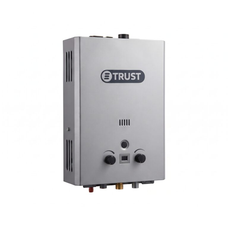 מחמם מים בגז נייד וקומפקטי 6 ליטר לדקה מבית TRUST דגם 230-34200 - פטיש ומסמר