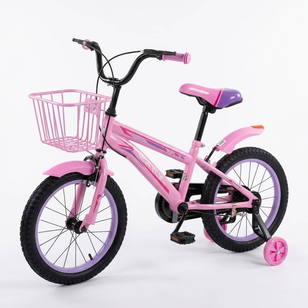 אופני ילדים BMX EXTREME בצבע ורוד במגוון מידות 12, 14, 16, 18 ו-20 אינץ' - פטיש ומסמר