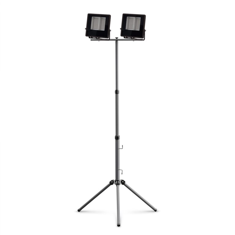 סטנד תאורה מקצועי טלסקופי 1.70 מטר דגם F-SMD-STAND לעומס עד 5 פנסים - פטיש ומסמר